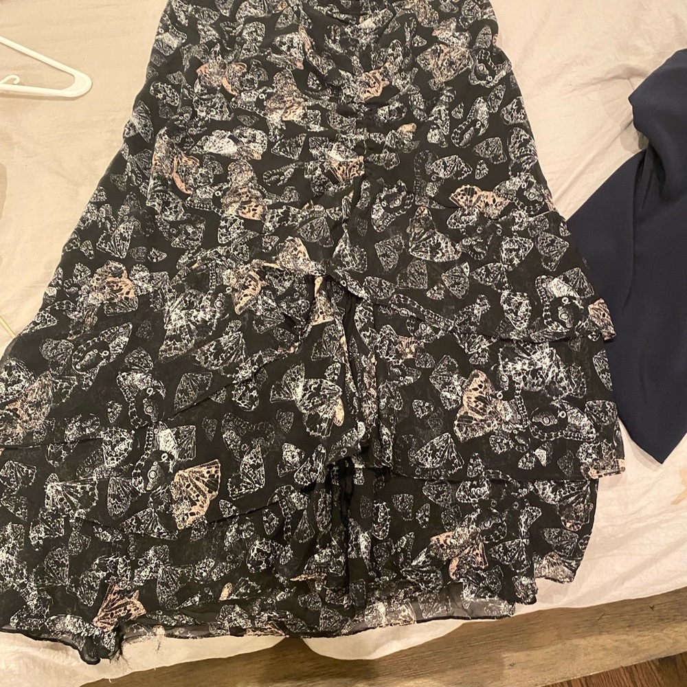 Black pattern dress